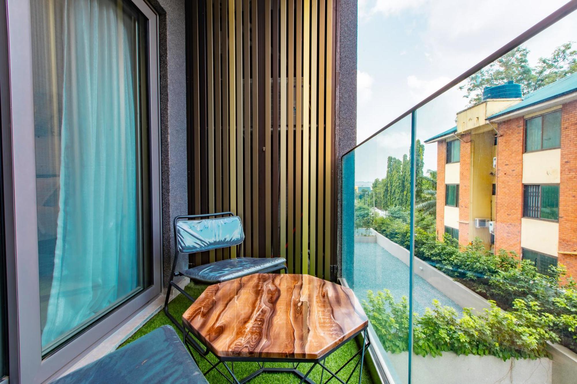 7 Minutes From The Airport - Chic Studio 阿克拉 外观 照片